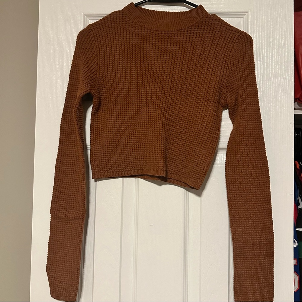 Garage Clothing Cropped Sweater NWT
